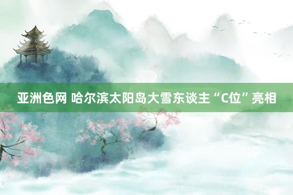 亚洲色网 哈尔滨太阳岛大雪东谈主“C位”亮相