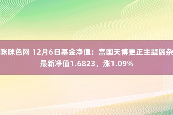 咪咪色网 12月6日基金净值：富国天博更正主题羼杂最新净值1.6823，涨1.09%